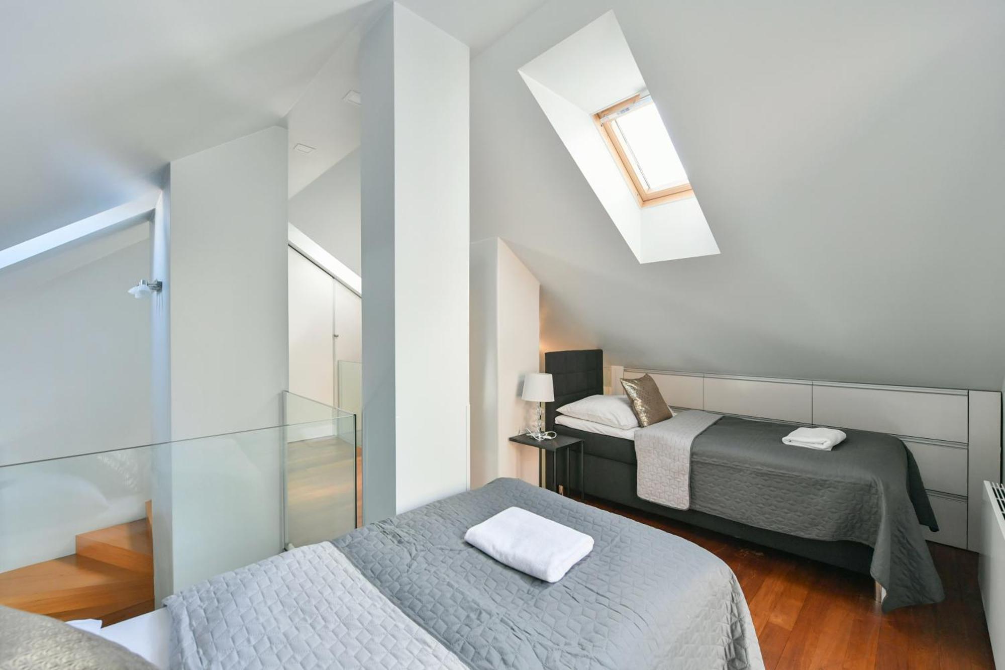 Luxury Central Duplex With Terrace Prag Exterior foto